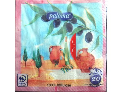 ubrousky paloma 33x33cm free time mix v kart 3vrst.jpg.big