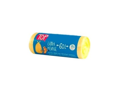 pytle na trideny odpad plast 60 l 30ks role