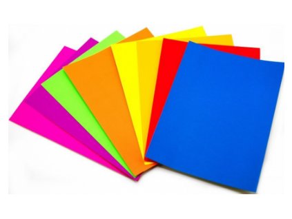 Kreslicí karton A4/250g/8ls Neon mix