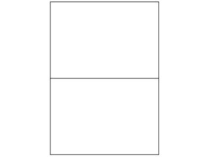 Etikety na archu A4 Sorex 210x148mm/200 etiket