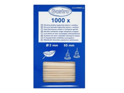 Hygienicky balená párátka 1000ks