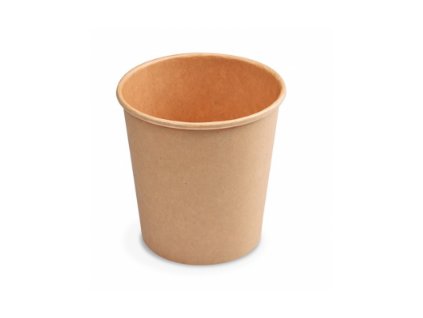 Papírová miska 750ml 50ks hnědá