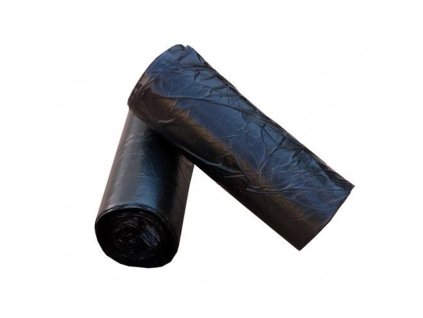 Zatahovací odpadkové pytle 60l 40µ 10ks černé