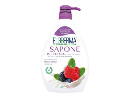 Mýdlo na ruce Eloderma červené ovoce 1000ml 103822