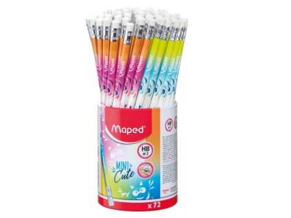 52398 Tužka s gumou Maped Mini Cute 72ks