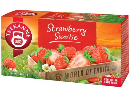 Teekanne Strawberry Sunrise 20x2,5g