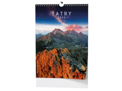 Nástěnný kalendář 2026 A3 Tatry