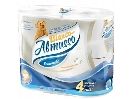 Almusso Bianco Toaletni papir 2 vrstvy 4 role