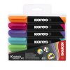 Permanentní popisovače Kores K Marker 6ks