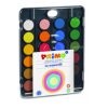 Vodové barvy Primo Black 24 barev + štětec
