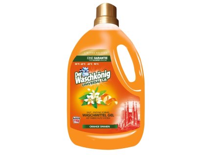 WaschKönig prací gel Universal Orange Spanien - 110 dávek 3,305 L