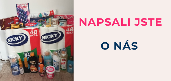 Další balík z drogerie je doma