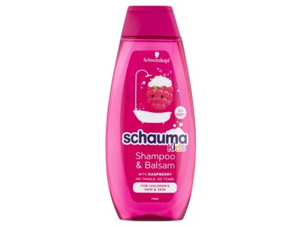 Šampon & balzám SCHAUMA Kids Raspberry 400 ml