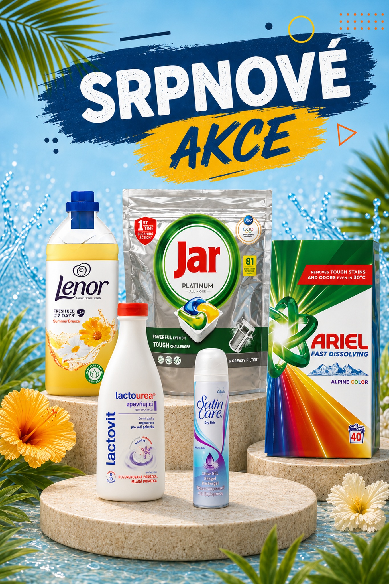 Srpnové slevy