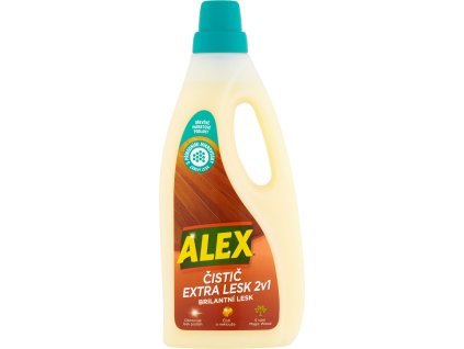 ALEX 2v1 čistič a extra lesk na dřevo 750 ml