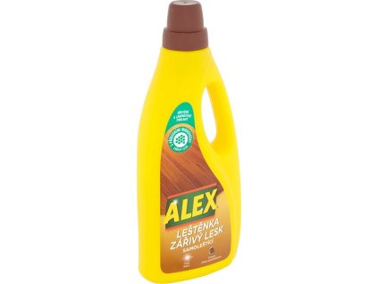 ALEX Leštěnka a zářivý lesk na dřevo a laminát 750 ml