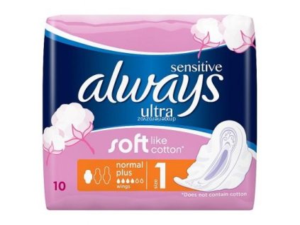 Always vložky Ultra Sensitive Normal 10ks