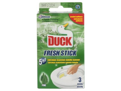 DUCK Fresh stick WC pásky pine 3 ks