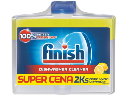 FINISH Čistič myčky Lemon 250 ml DUO