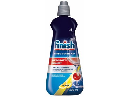 FINISH Shine & Dry leštidlo do myčky Lemon 400 ml