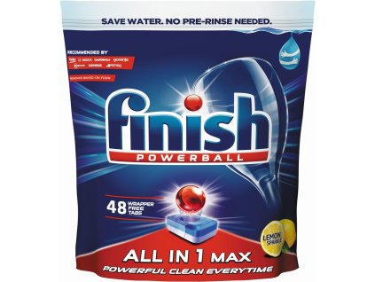 Finish Power All in 1 tablety do myčky nádobí Lemon Sparkle 48 ks