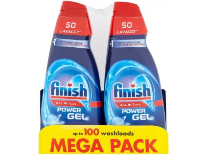 Finish Power gel do myčky nádobí 2x1000 ml