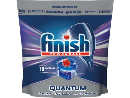 Finish Quantum All in 1 kapsle do myčky nádobí 18 ks