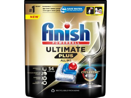 Finish Ultimate Plus All in 1 - kapsle do myčky nádobí 54 ks