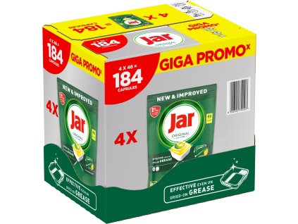 JAR All in one tablety Yellow Giga Box 184 ks (4x46)