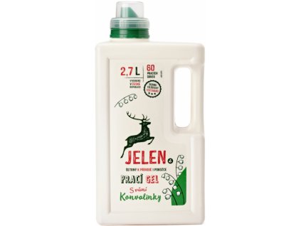 JELEN prací gel s vůní konvalinky 2,7 l
