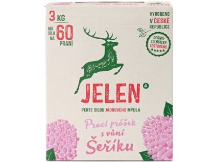 JELEN prášek s vůní šeříku 3 kg