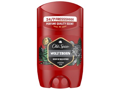 8700216162173 Old Spice deo tuhý Wolf Thorn 50ml