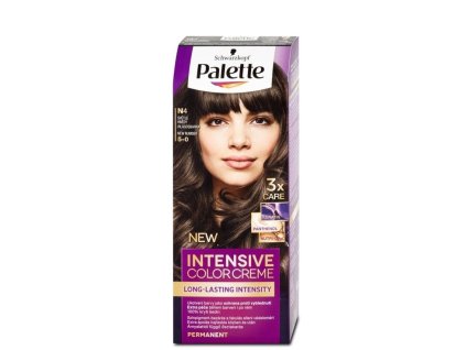 Schwarzkopf - Palette Intensive Color Creme - barva na vlasy Světle hnědá 5-0 (N4)