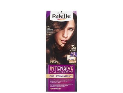 Schwarzkopf - Palette Intensive Color Creme barva na vlasy - Tmavě čokoládový 3-65 (W2)