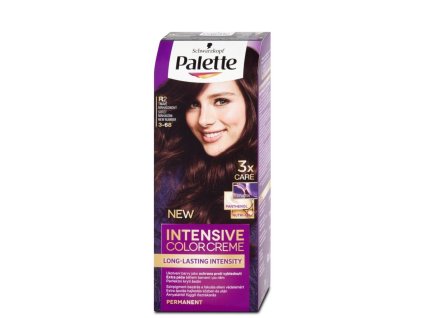 Schwarzkopf - Palette Intensive Color Creme barva na vlasy - Tmavě mahagonová 3-68 (R2)