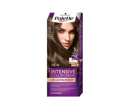 Schwarzkopf - Palette Intensive Color Creme barva na vlasy - Tmavě plavý 6-0 (N5)