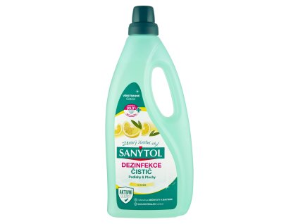 3045206312226 Sanytol Dezinfekce čistič podlahy plochy citrón 1l