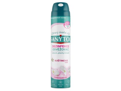 3045206394406 Sanytol Dezinfekce osvěžovač květinová vůně 300ml