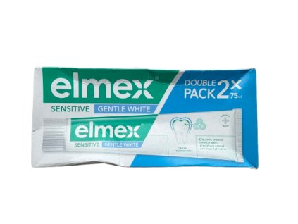 ELMEX Gentle White Duopack 2 x 75 ml poškozený obal
