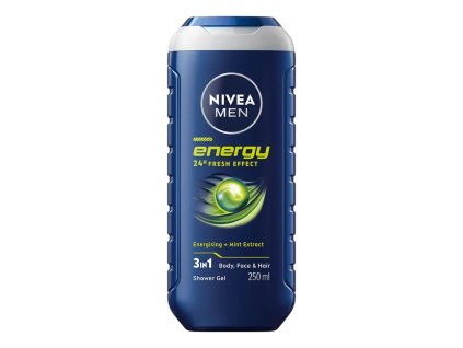 NIVEA MEN Sprchový gel 3 v 1 Energy 250 ml