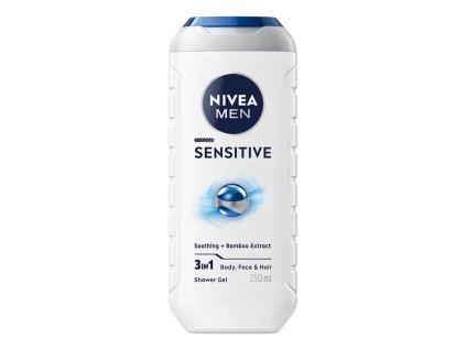 NIVEA MEN Sprchový gel 3 v 1 Sensitive 250 ml