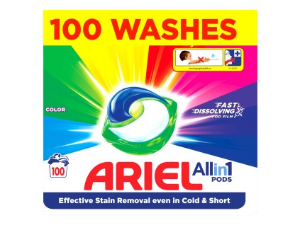 8700216580885 Ariel gelové kapsle Color Box 100ks