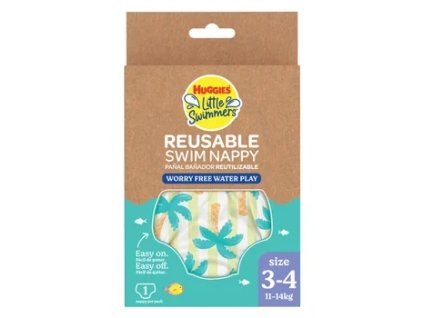 HUGGIES Little Swimmers Nappy 3‑4 plavecké kalhotky 11‑14 kg