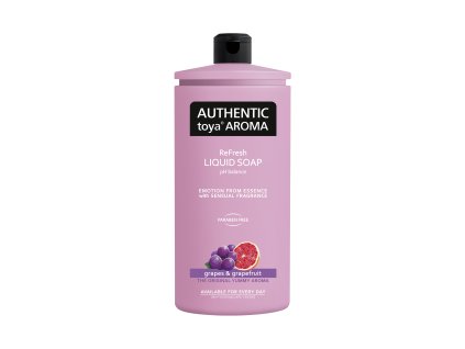 AUTHENTIC toya AROMA tekuté mýdlo grapes & grapefruit refill 600ml