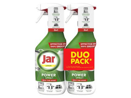 8700216499705 Jar Power Spray do myčky Lemon 3v1 2x500ml