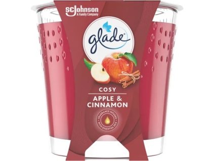 GLADE Svíčka Cosy Apple & Cinnamon 129 g