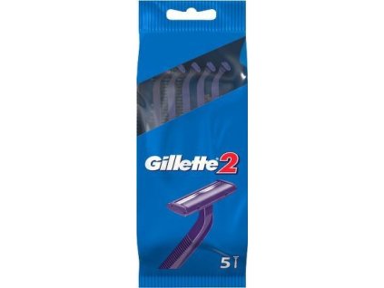 GILLETTE 2 jednorázové holicí strojky 5 ks