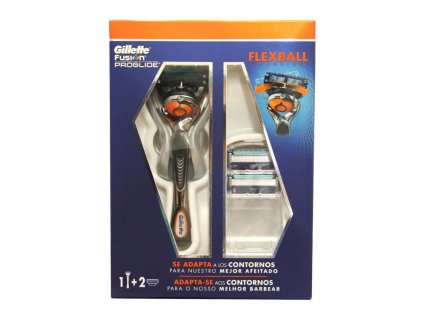 GILLETTE Fusion ProGlide FlexBall manuální strojek + 3 náhradní hlavice