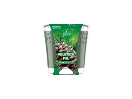 GLADE MAXI svíčka Nordic Crisp Pine  224 g
