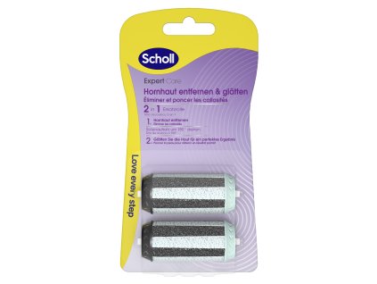 SCHOLL Expert Care náhradní hlavice 2v1 2 ks